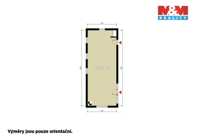 Pronájem obchodního prostoru, Klatovy - Klatovy II, Koldinova, 64 m2