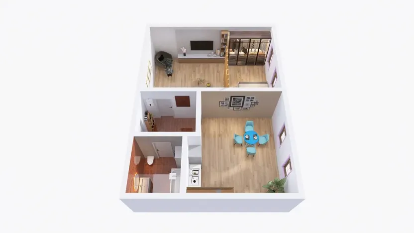 Pronájem bytu 2+kk, Šternberk, ČSA, 65 m2