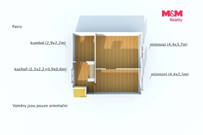 Prodej rodinného domu, Nýřany, Tyršova, 88 m2