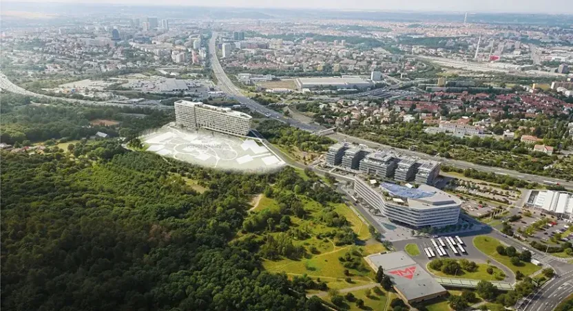 Pronájem kanceláře, Praha - Chodov, Tomíčkova, 1500 m2