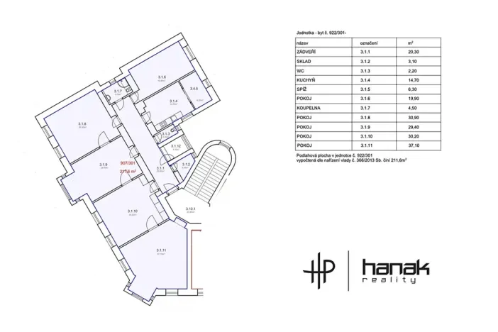 Prodej bytu 5+1, Olomouc, Masarykova třída, 199 m2