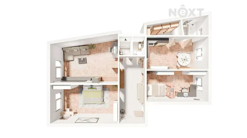 Prodej bytu 4+kk, Praha - Libeň, Horovo náměstí, 90 m2