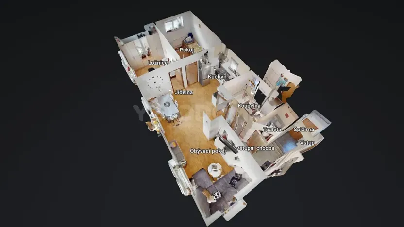 Pronájem bytu 3+kk, Blovice, Masarykovo náměstí, 69 m2