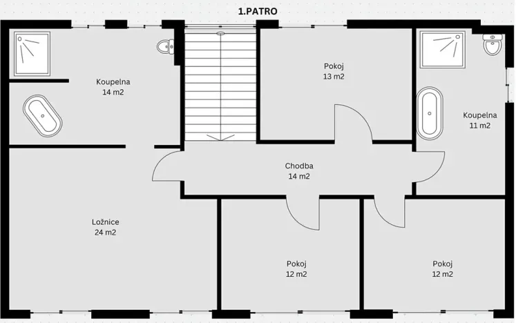Prodej rodinného domu, Tři Dvory, 235 m2