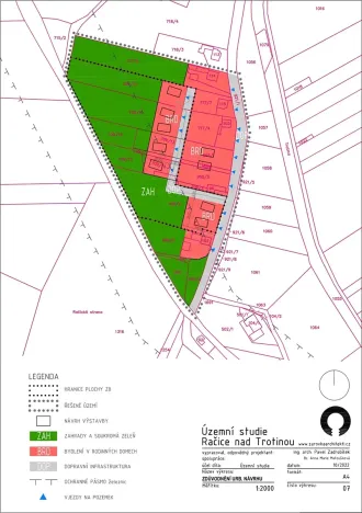 Prodej pozemku pro bydlení, Račice nad Trotinou, 5758 m2