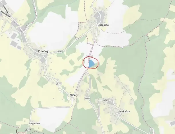 Prodej podílu lesa, Malá Skála, 6790 m2