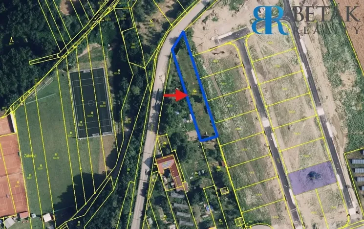 Prodej pozemku pro bydlení, Přerov, Grymovská, 1409 m2