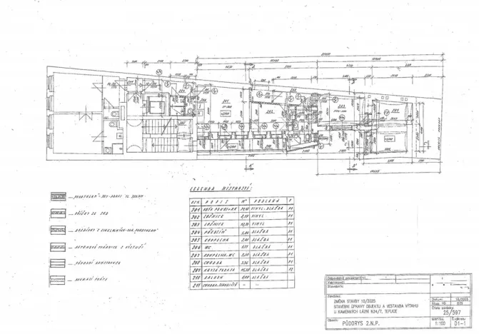 Prodej činžovního domu, Teplice, U Kamenných lázní, 388 m2