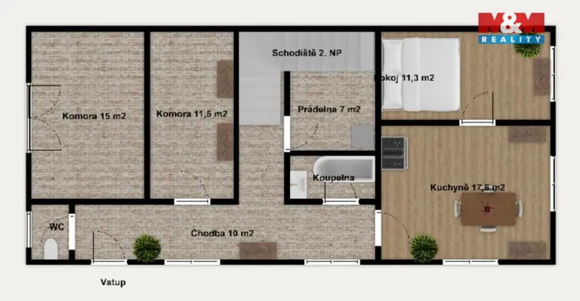 Prodej rodinného domu, Křinec, Dr. Chmelaře, 200 m2