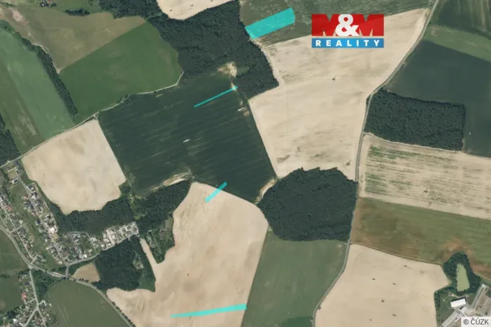 Prodej pole, Třemošná, 16827 m2