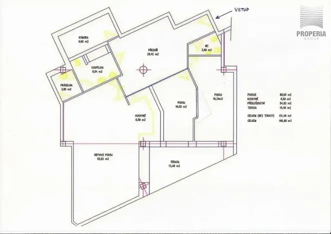 Prodej bytu 4+kk, Brno, 171 m2