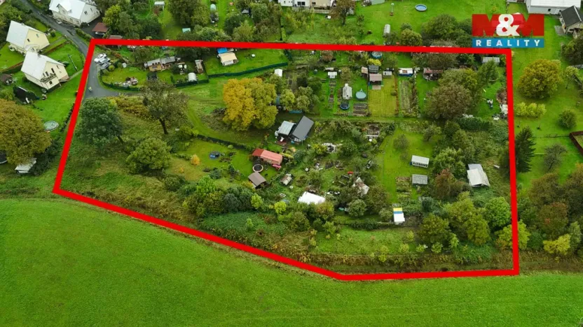 Prodej pozemku pro bydlení, Zlaté Hory, 10656 m2