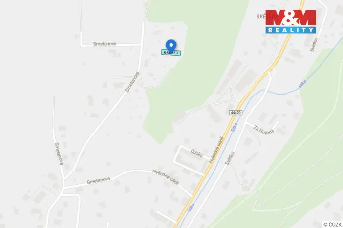 Prodej zahrady, Šternberk, 401 m2