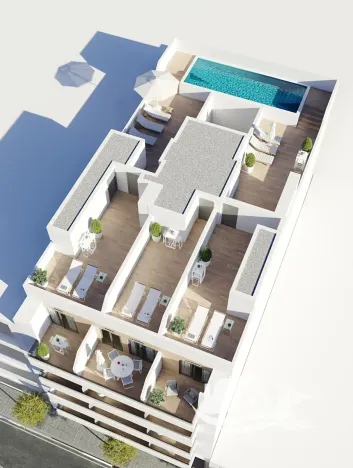 Prodej bytu 2+kk, Torrevieja, Španělsko, 46 m2