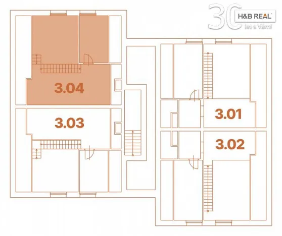 Prodej bytu 3+1, Halenkov, 107 m2