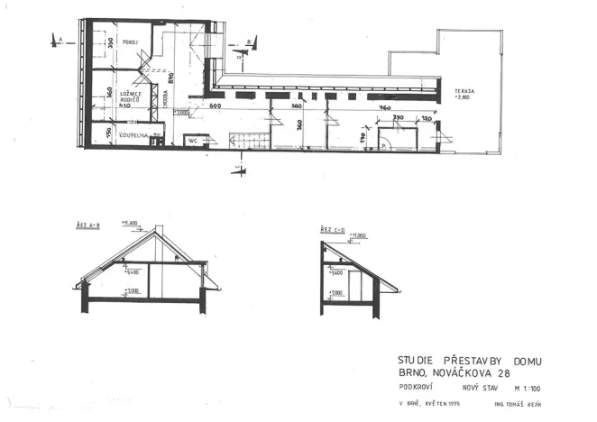 Prodej vícegeneračního domu, Brno, Nováčkova, 380 m2