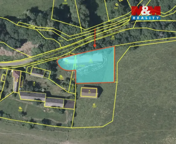 Prodej pozemku pro bydlení, Konstantinovy Lázně - Dlouhé Hradiště, 1302 m2
