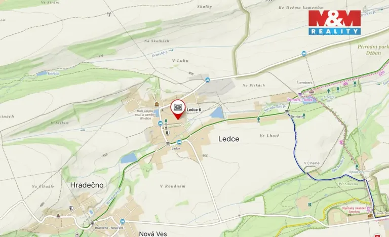 Pronájem bytu 2+kk, Ledce, 68 m2