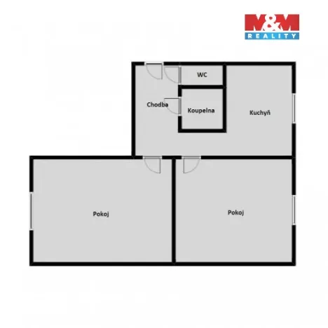 Prodej bytu 2+1, Studénka - Butovice, Sjednocení, 55 m2