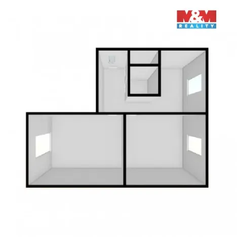 Prodej bytu 2+1, Studénka - Butovice, Sjednocení, 55 m2