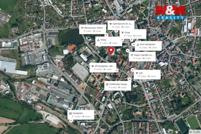 Prodej bytu 2+1, Humpolec, Lnářská, 60 m2