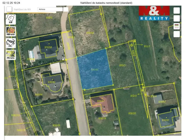 Prodej pozemku pro bydlení, Tábor, 635 m2