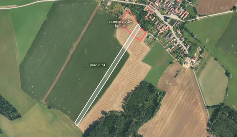 Prodej pozemku pro bydlení, Mysletice, 13776 m2