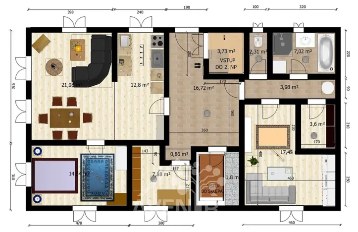 Prodej rodinného domu, Osečná, 135 m2