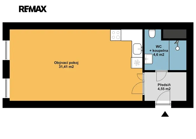 Prodej bytu 1+kk, Abertamy, Vítězná, 41 m2