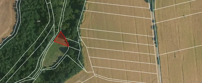 Prodej pole, Krchleby, 1900 m2