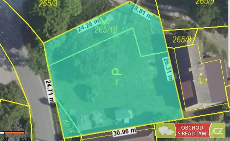 Prodej pozemku, Březová-Oleško, 853 m2
