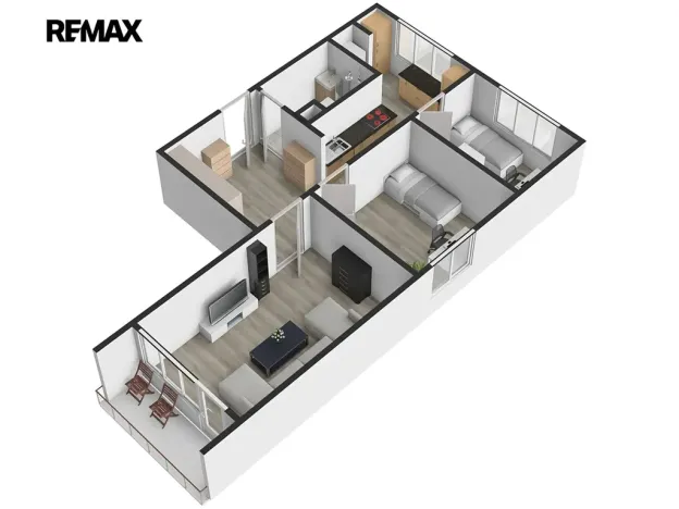 Prodej bytu 3+1, Horní Bříza, Jedlová, 61 m2