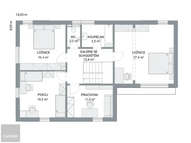 Prodej rodinného domu, Škvorec, 183 m2