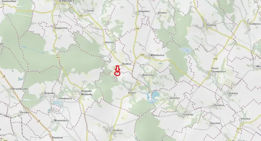 Prodej lesa, Plaveč, 1640 m2