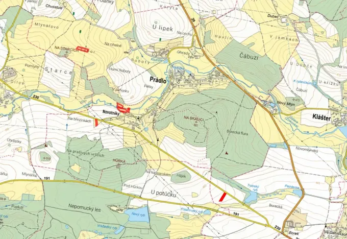 Prodej louky, Prádlo, 22736 m2