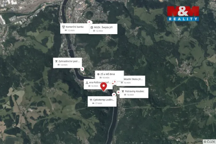 Prodej pozemku pro bydlení, Ústí nad Labem - Vaňov, 1194 m2