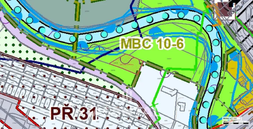 Prodej pozemku, Ostrava - Slezská Ostrava, Jakubská, 1488 m2