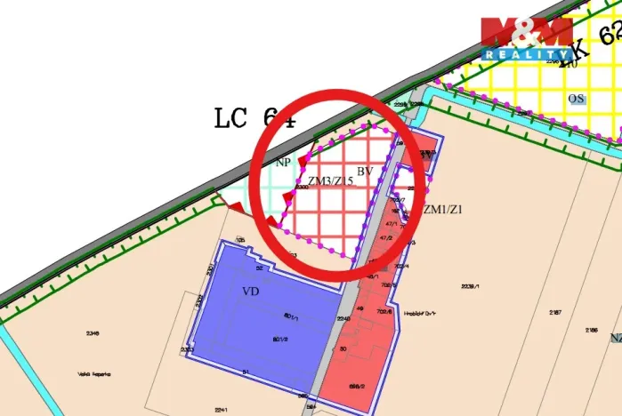 Prodej pozemku pro bydlení, Hrobice, 811 m2