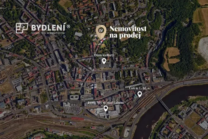 Prodej bytu 1+kk, Ústí nad Labem, Elišky Krásnohorské, 25 m2