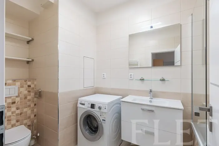 Pronájem bytu 2+kk, Praha - Hlubočepy, Trnkovo náměstí, 52 m2