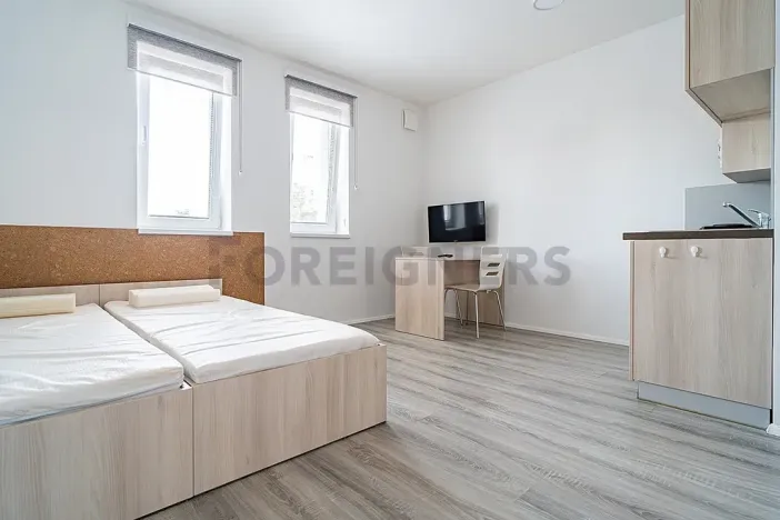 Pronájem bytu 1+kk, Pardubice, K Rozvodně, 26 m2