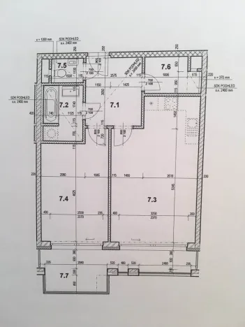 Pronájem bytu 1+kk, Praha - Háje, Výstavní, 34 m2