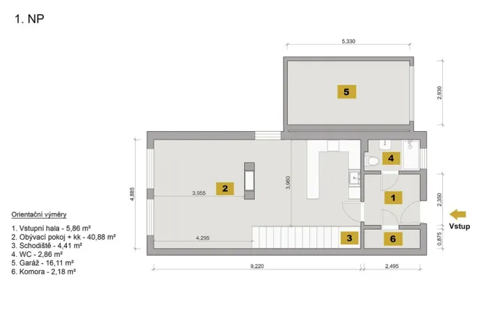 Pronájem rodinného domu, Trnová, 127 m2