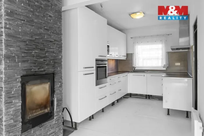 Prodej rodinného domu, Obříství - Dušníky, Hasičská, 80 m2