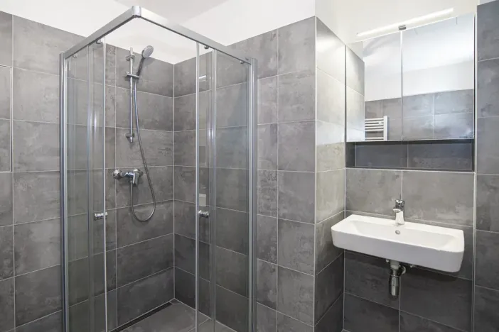 Pronájem bytu 1+kk, Praha - Modřany, Mezi vodami, 41 m2