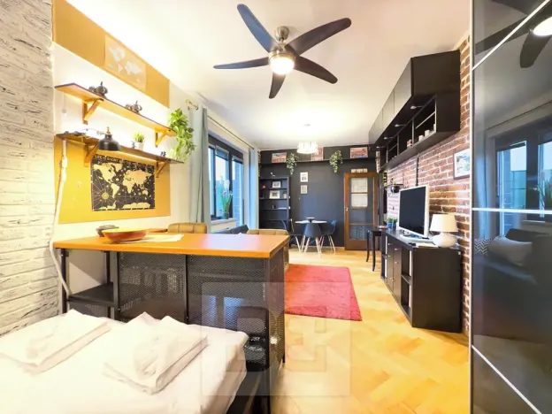 Pronájem bytu 1+1, Praha - Smíchov, Na Skalce, 35 m2