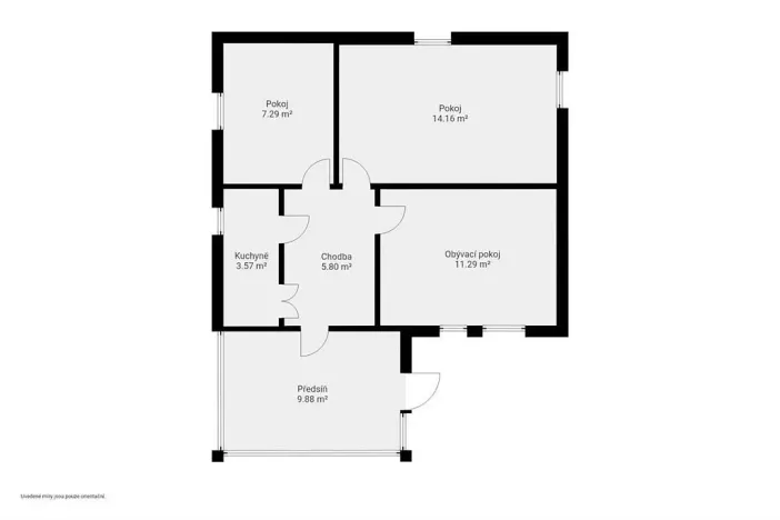 Prodej chaty, Pňovany, 52 m2