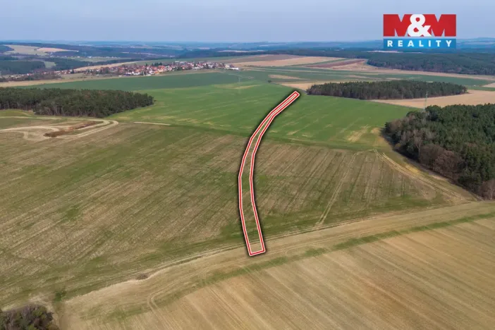 Prodej pole, Třemošná, 6068 m2