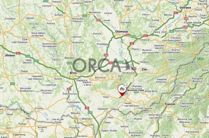 Prodej podílu pole, Moravský Písek, 549 m2