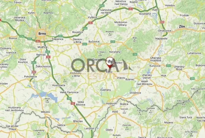 Prodej zahrady, Kyjov, 2427 m2